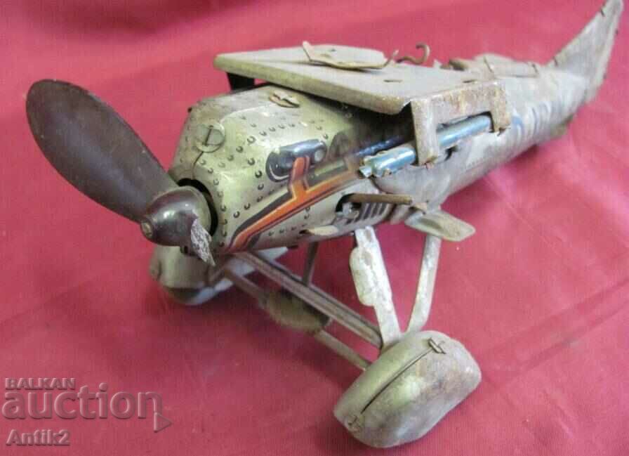 WWII Metal Toy Airplane Germany - 5 WWII Metal Toy Airplane Germany - 5