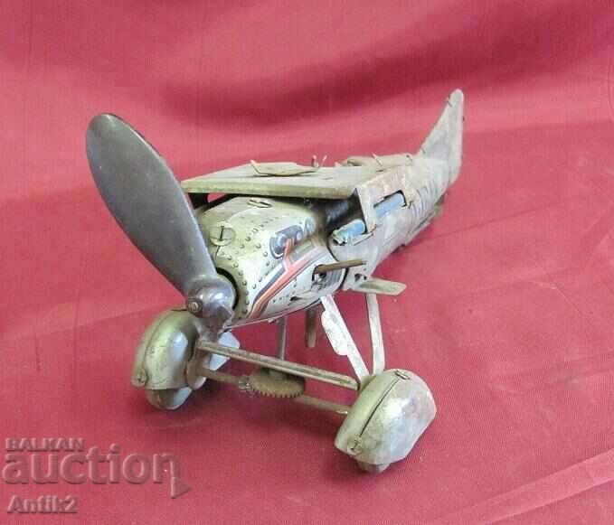 WWII Metal Toy Airplane Germany - 7 WWII Metal Toy Airplane Germany - 7