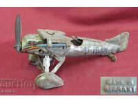Avion de jucărie din metal din cel de-al doilea război mondial Germania