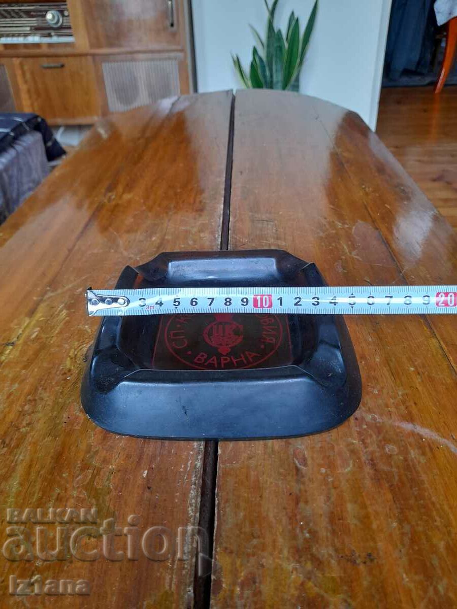 Old ashtray JV Varna Cooperative with price 27.00 BGN | € 13.80 Old ashtray JV Varna Cooperative with price 27.00 BGN | € 13.80