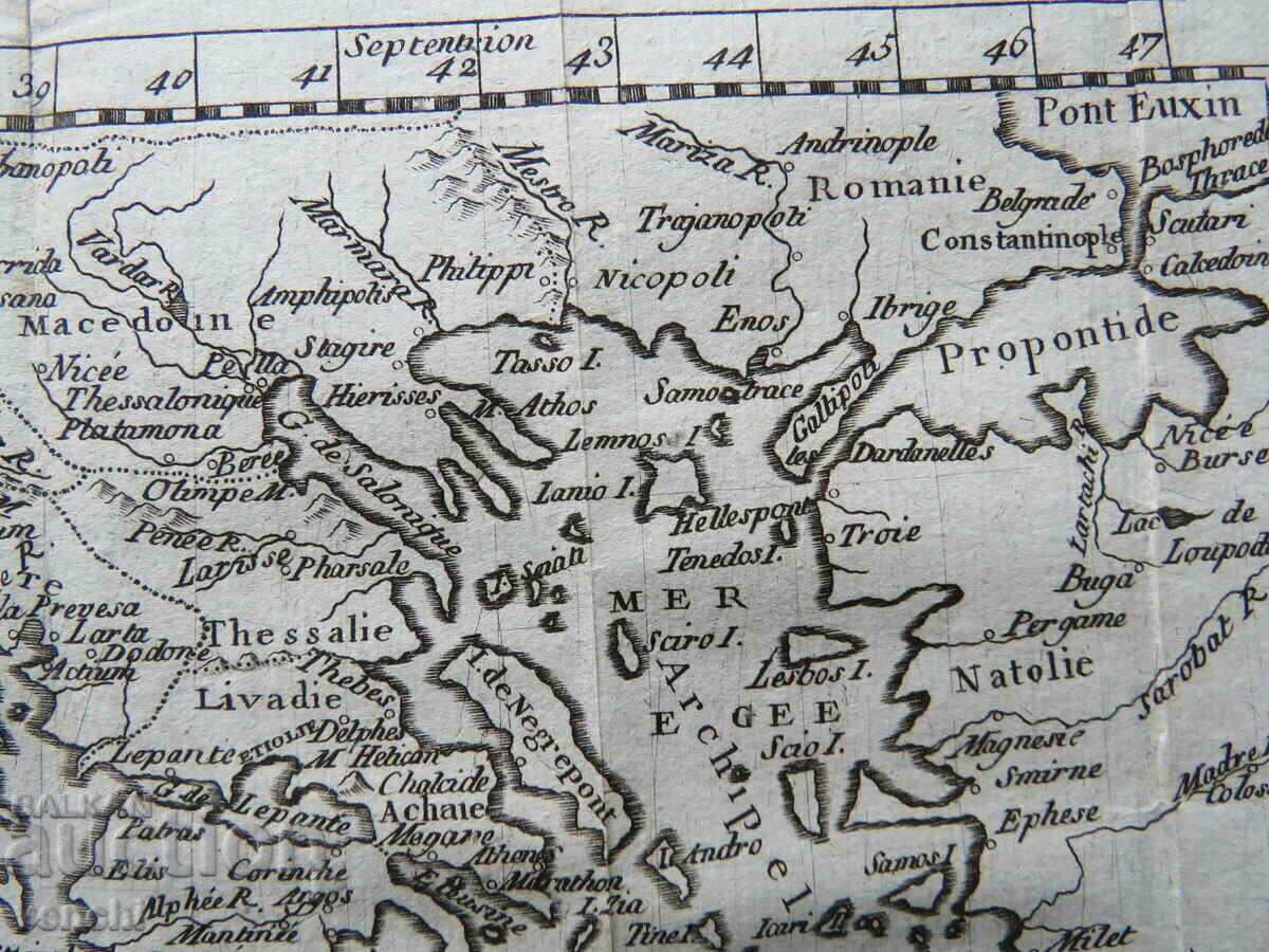 Παράδοση 1744 - ΠΑΛΙΟΣ ΧΑΡΤΗΣ - ΕΛΛΑΔΑ = ΠΡΩΤΟΤΥΠΟ +