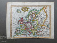 1759 - Harta Europei - Kitchin = original +