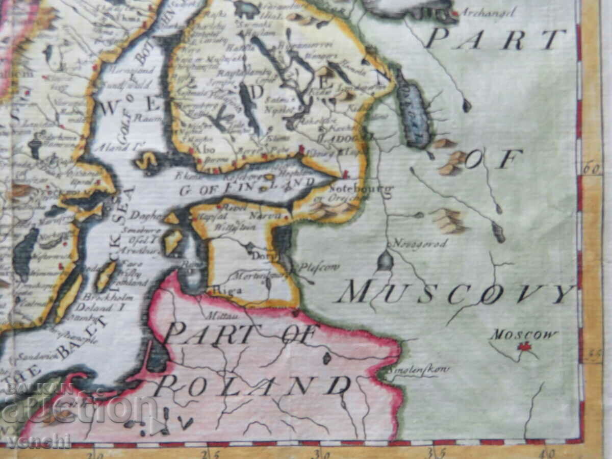 Δημοπρασία 1737 - ΠΑΛΙΟΣ ΧΑΡΤΗΣ - ΣΚΑΝΔΙΝΑΒΙΑ - GORDON = ORIGINAL +