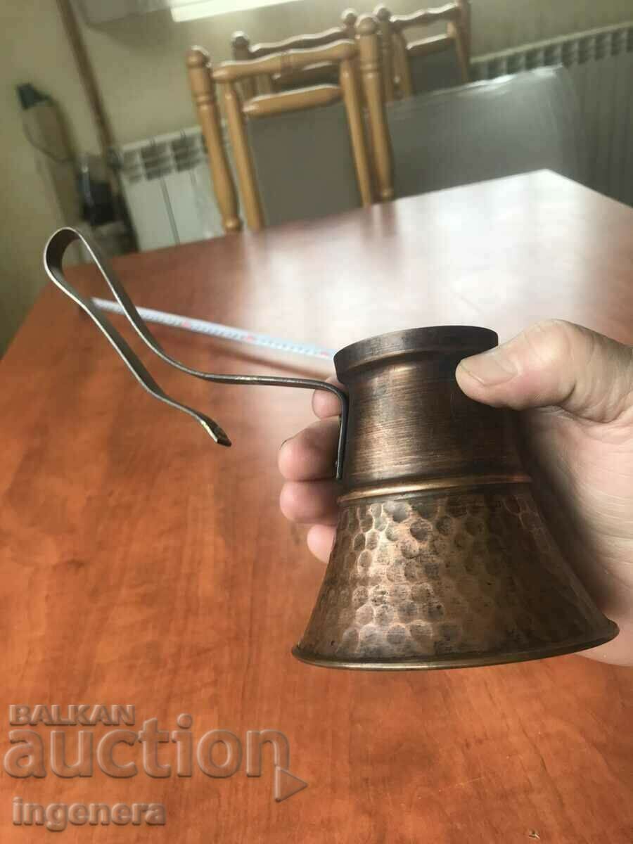 JEZVE MED COPPER OLD-300 ML. cu preț 26.00 BGN | € 13.29 JEZVE MED COPPER OLD-300 ML. cu preț 26.00 BGN | € 13.29