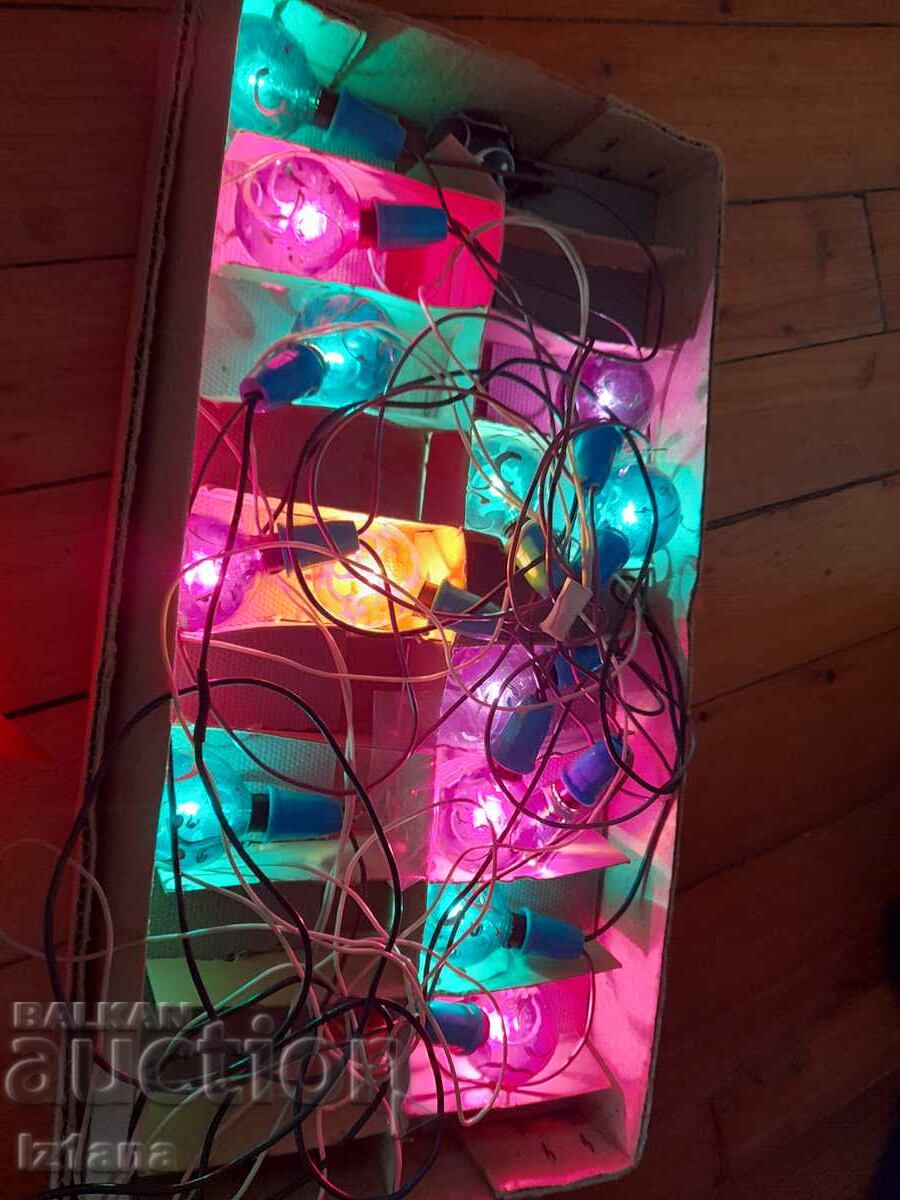 Old lamps, Christmas tree lights - 7