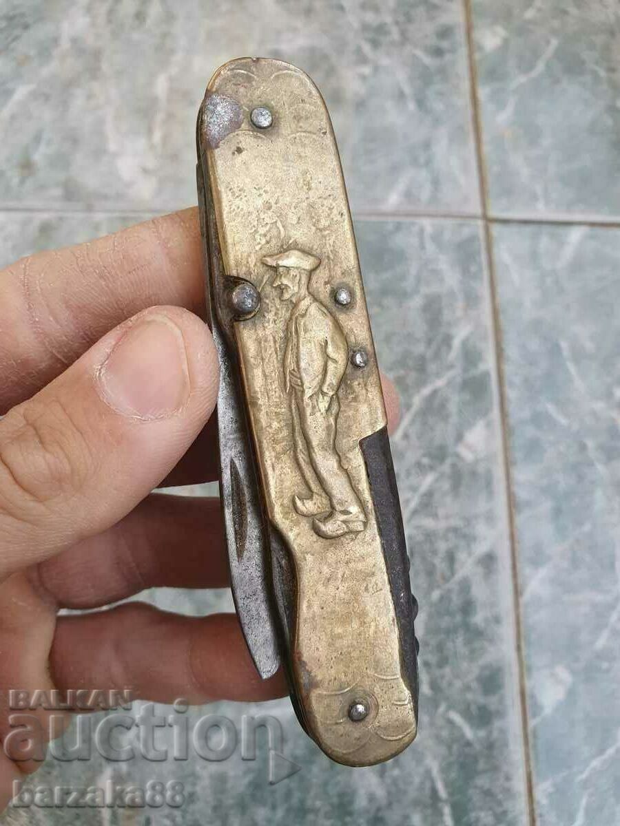 Old leg with brass hinges 6 PIECES