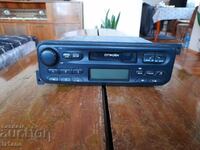 Old Citroen car radio cassette player