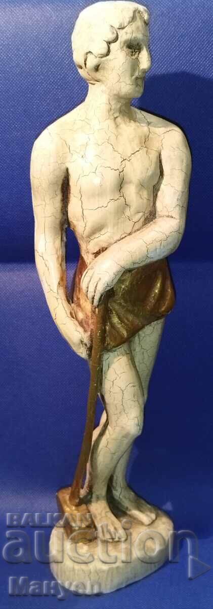 Sculpture of a slave with a hammer. with price 140.00 BGN | € 71.58 Sculpture of a slave with a hammer. with price 140.00 BGN | € 71.58