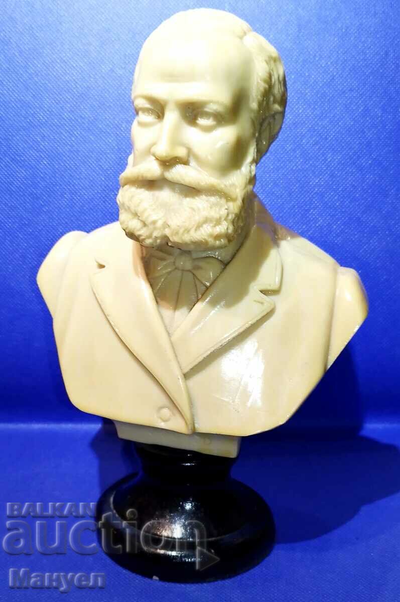 Sculpture, bust of French composer Charles Gounod.