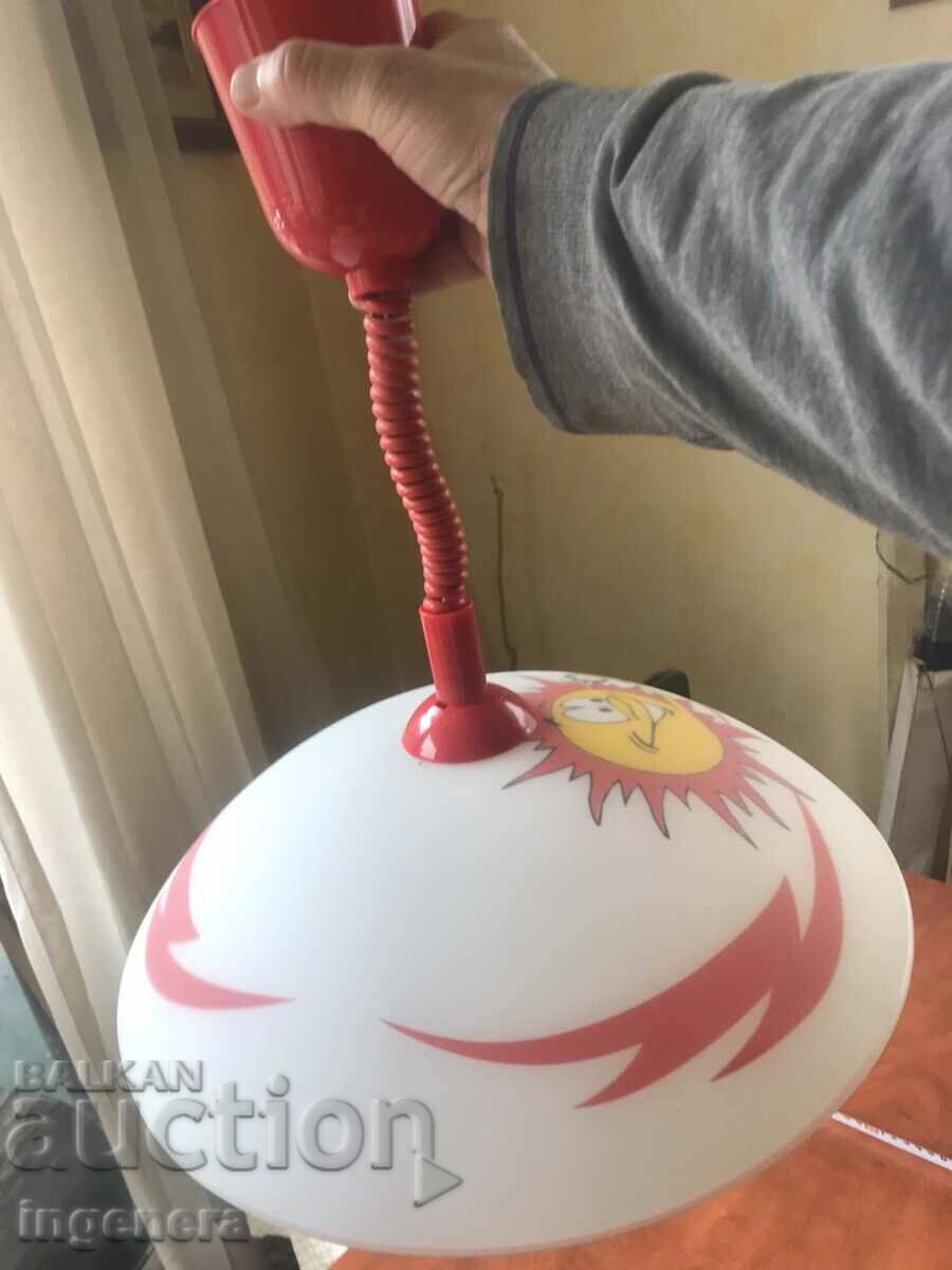 PENDANT ELEVATOR LIGHTING FIXTURE GLASS FOR CEILING CHILDREN with price 18.00 BGN | € 9.20 PENDANT ELEVATOR LIGHTING FIXTURE GLASS FOR CEILING CHILDREN with price 18.00 BGN | € 9.20