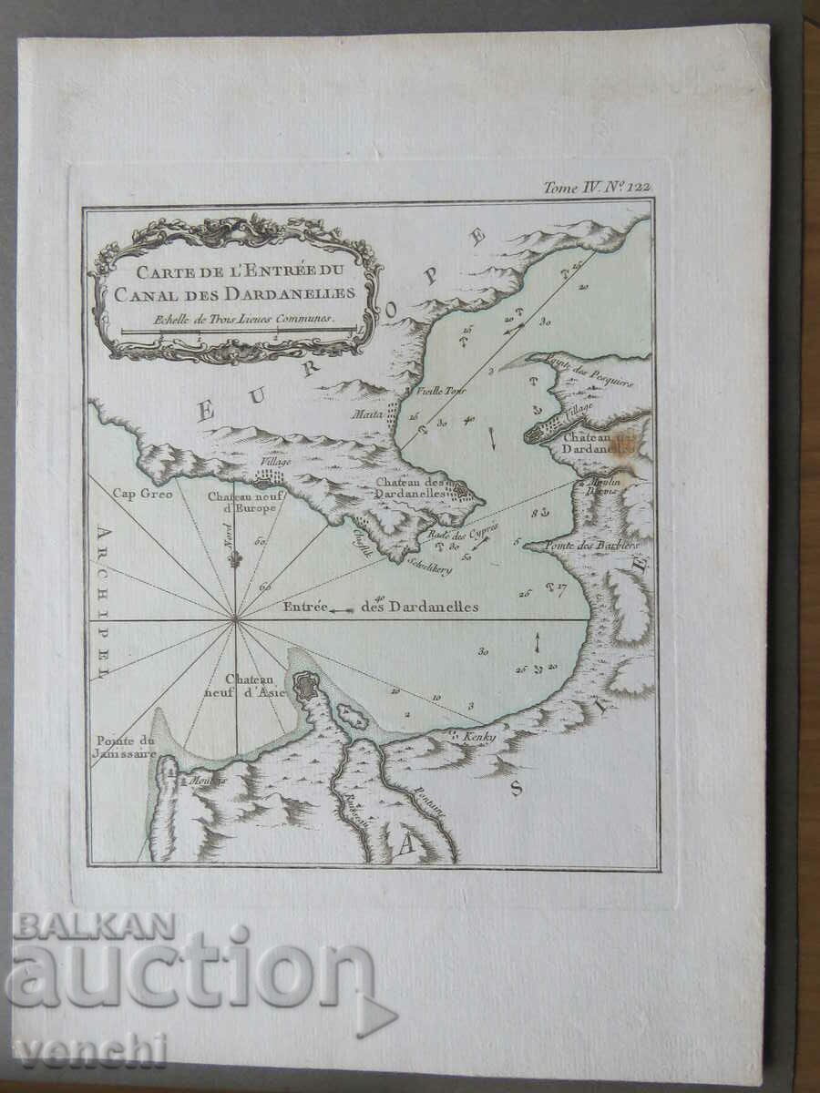 1764 - ПРОЛИВ ДАРДАНЕЛИ, ТУРЦИЯ - БЕЛИН - ОРИГИНАЛ + с цена € 49.99 | 97.77 лв.
