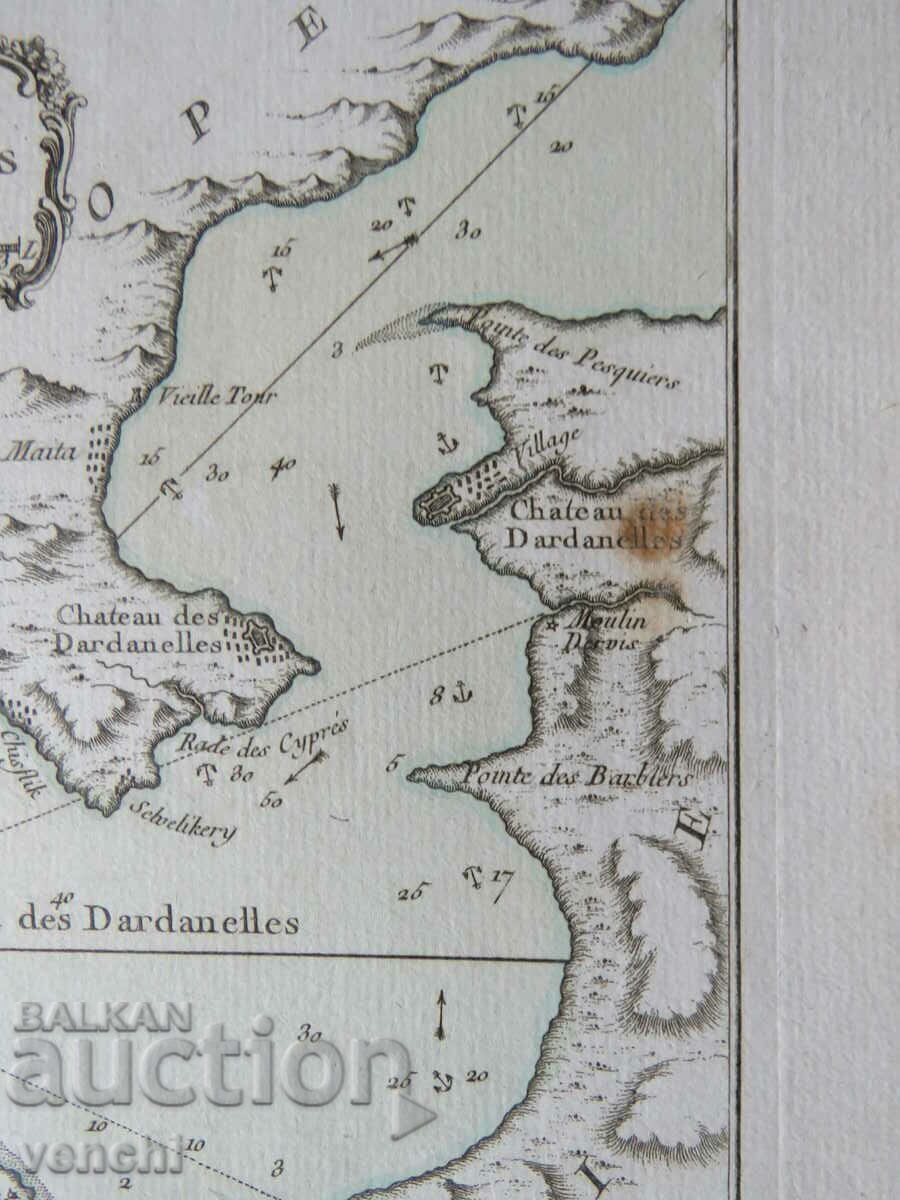 1764 - ПРОЛИВ ДАРДАНЕЛИ, ТУРЦИЯ - БЕЛИН - ОРИГИНАЛ + - 5