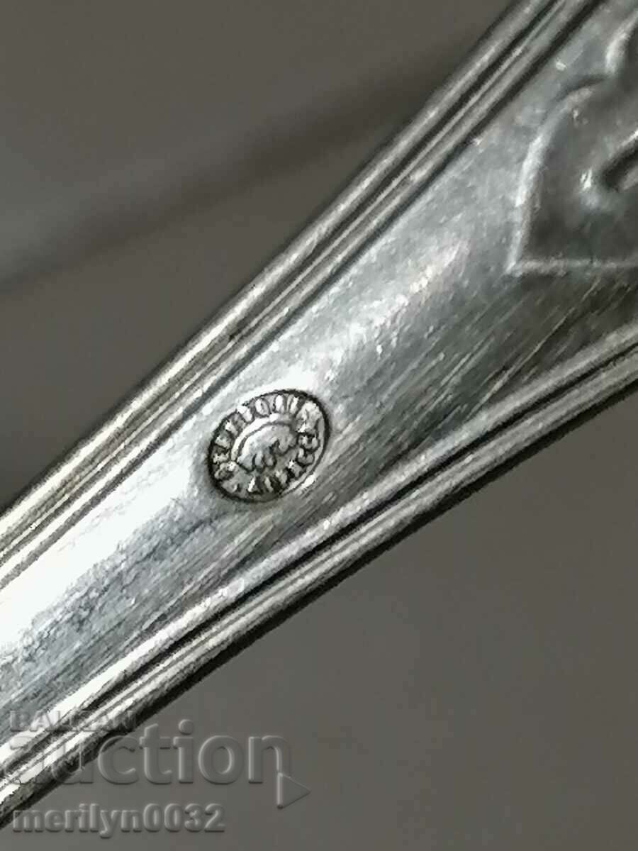 Set of 12 spoons BERNDORF 1928 Alpaca unused spoon - 5 Set of 12 spoons BERNDORF 1928 Alpaca unused spoon - 5