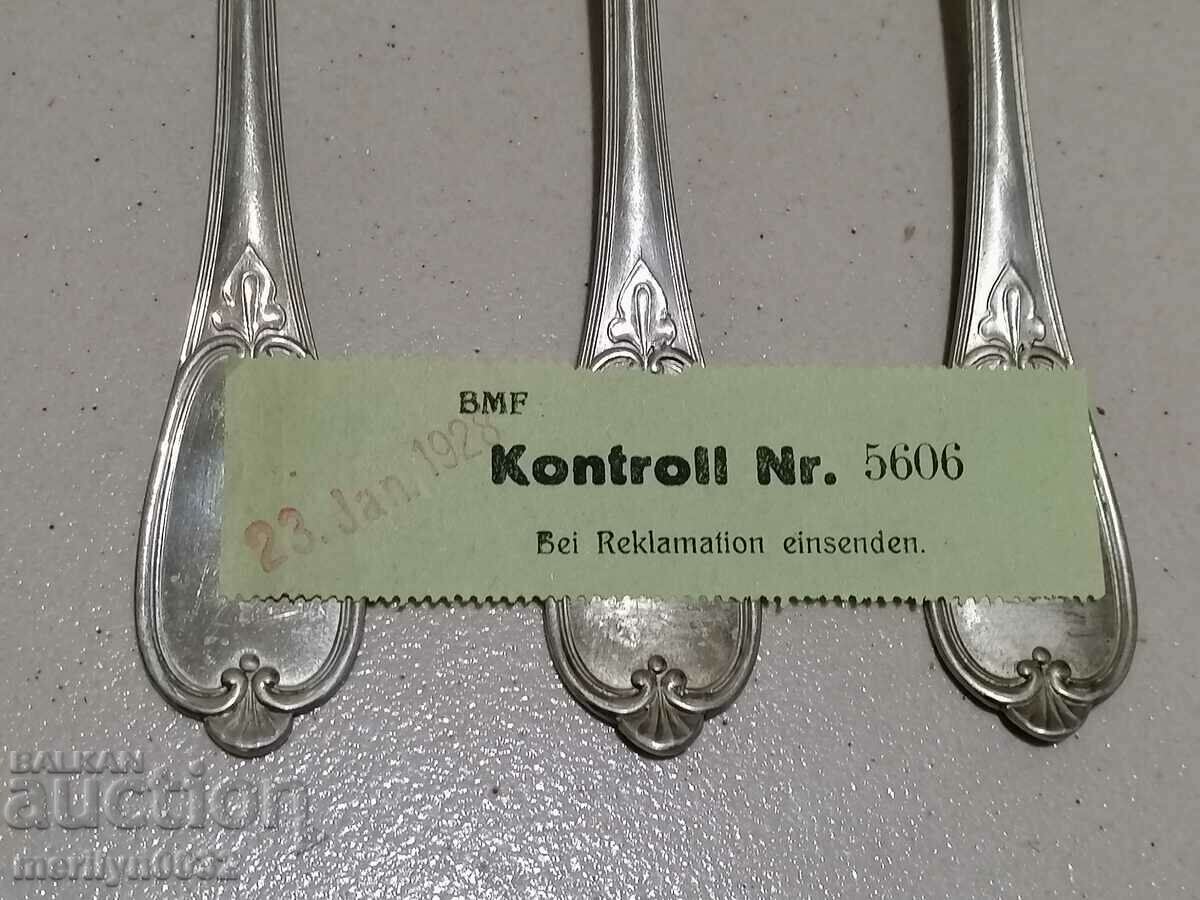 Set of 12 spoons BERNDORF 1928 Alpaca unused spoon - 7 Set of 12 spoons BERNDORF 1928 Alpaca unused spoon - 7