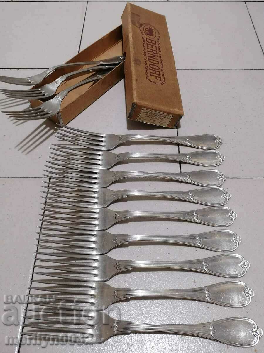 Set of 12 forks BERNDORF 1928 Alpaca unused fork with price 110.00 BGN | € 56.24 Set of 12 forks BERNDORF 1928 Alpaca unused fork with price 110.00 BGN | € 56.24