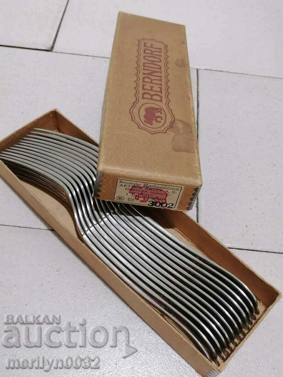 Set of 12 forks BERNDORF 1928 Alpaca unused fork - 7 Set of 12 forks BERNDORF 1928 Alpaca unused fork - 7