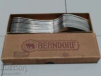 Set of 12 forks BERNDORF 1928 Alpaca unused fork