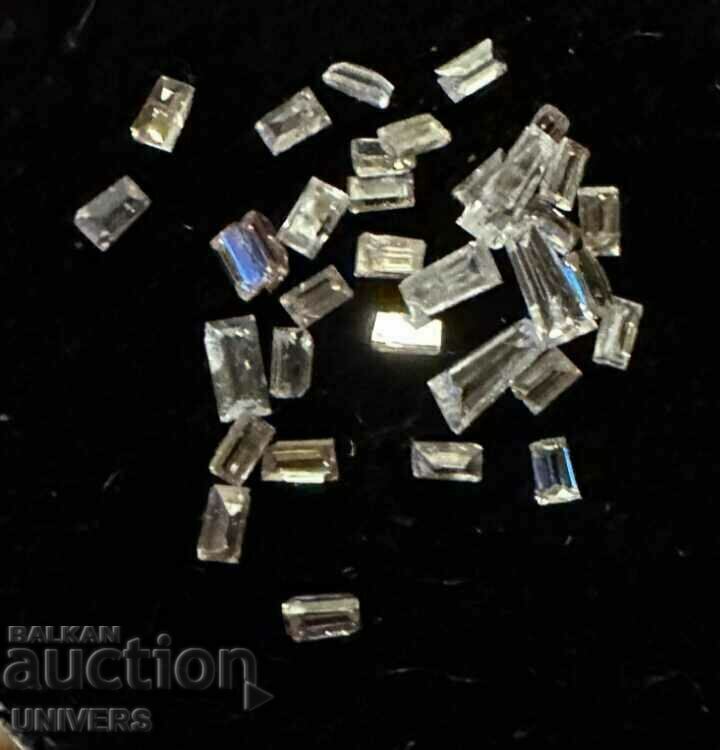 BAGUETT DIAMONDS 0.65 ct.