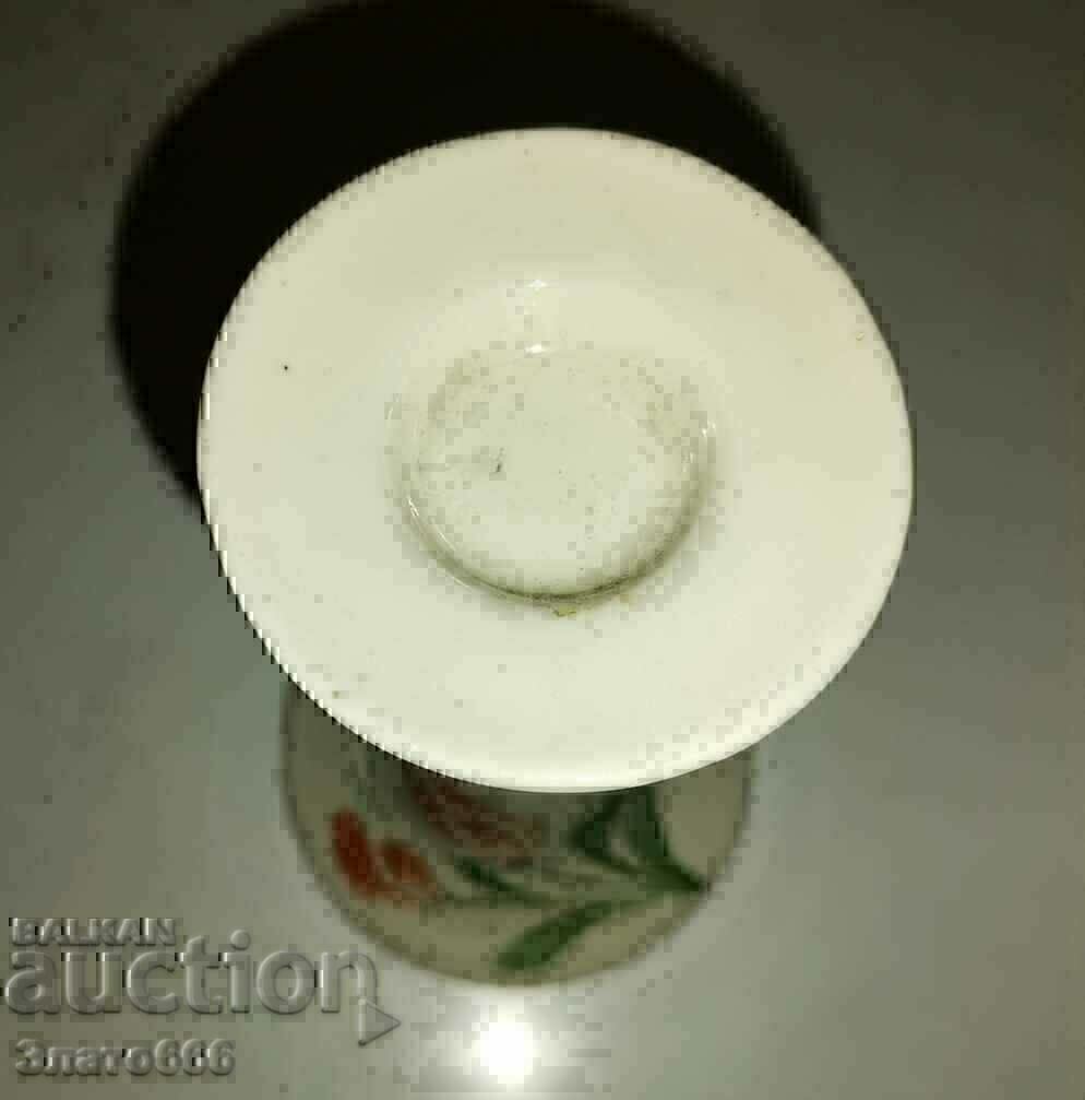 Bulgarian porcelain candle holder with price 5.00 BGN | € 2.56