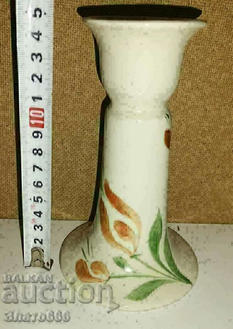 Bulgarian porcelain candle holder