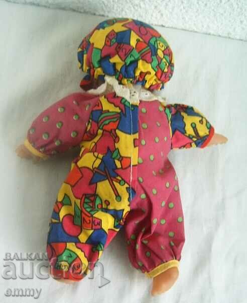 Auction Clown doll with closing eyes, 23 cm Auction Clown doll with closing eyes, 23 cm