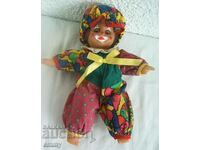 Кукла клоун със затварящи се очи, 23 см