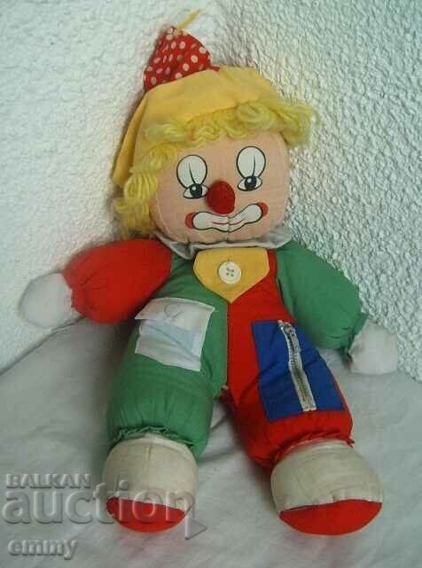 Clown doll soft toy, 35 cm