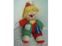 Clown doll soft toy, 35 cm