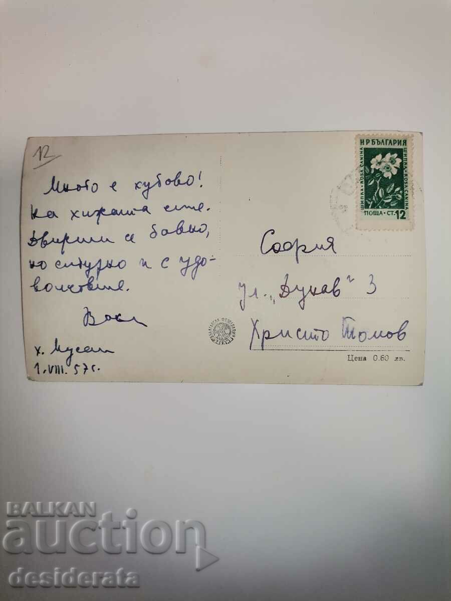 Old postcard from Borovets with price 12.00 BGN | € 6.14 Old postcard from Borovets with price 12.00 BGN | € 6.14