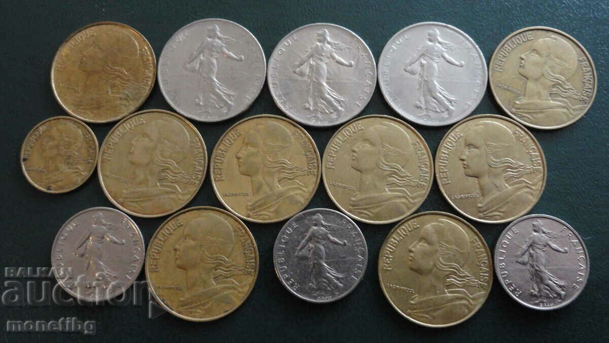 Auction France - Coins (15 pieces) Auction France - Coins (15 pieces)