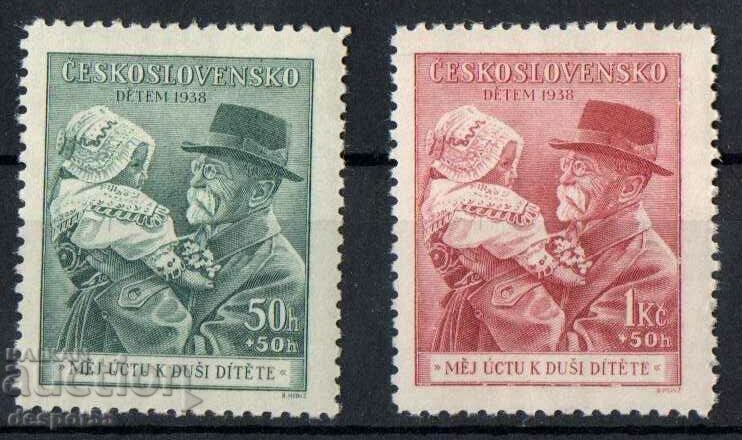 1938. Τσεχοσλοβακία. 88 χρόνια από τη γέννηση του Thomas Masaryk.