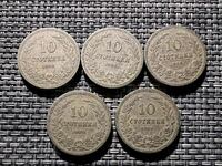 Defect (eroare) 10 cenți 1906 fără linie A Bulgaria
