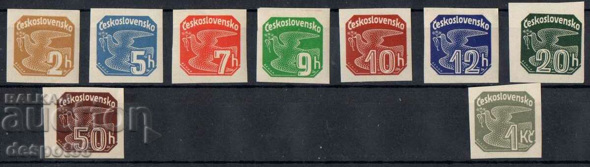 1937. Cehoslovacia. Timbre de ziar.