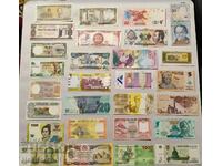 Lot de bancnote de 28x din întreaga lume