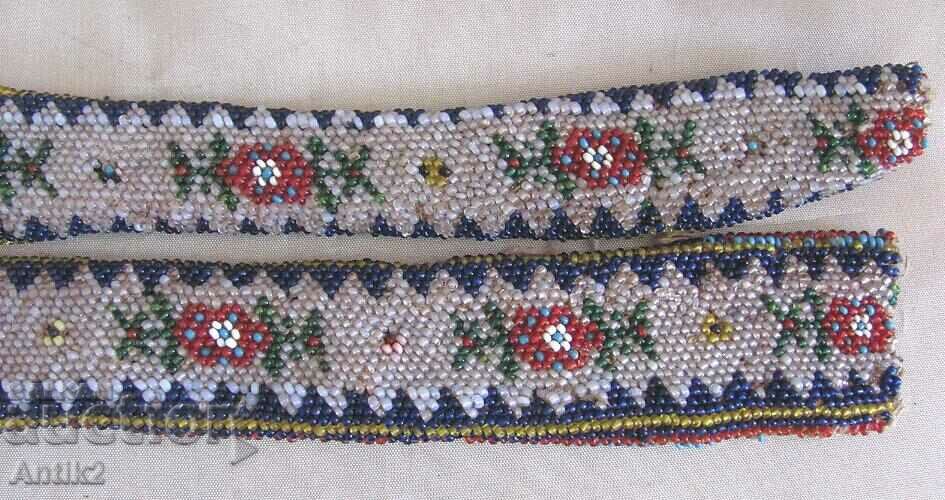 19th century Original Beaded Women's Belt - 6 19th century Original Beaded Women's Belt - 6