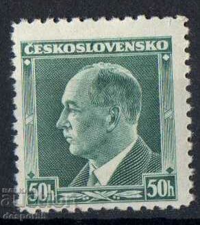 1937. Czechoslovakia. President Yeddur Benes (1884-1948).