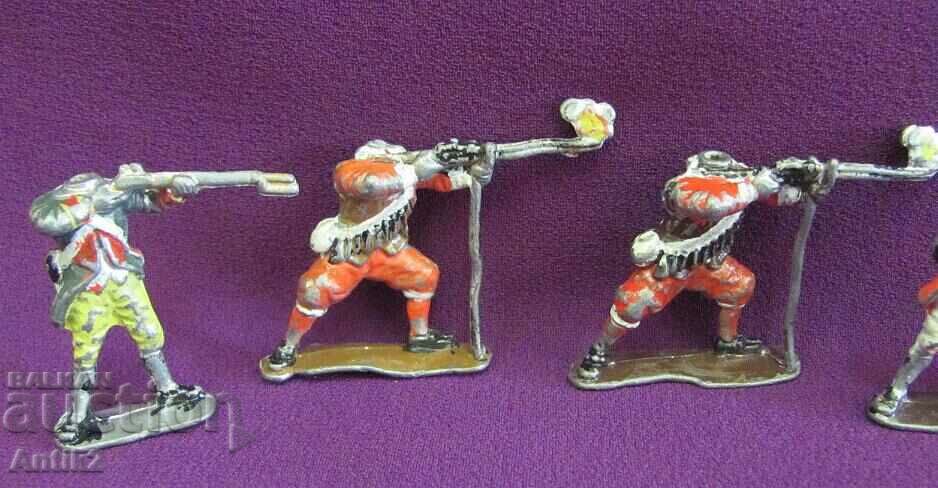 19th century 12 pcs. Lead Soldier Toys - 5 19th century 12 pcs. Lead Soldier Toys - 5