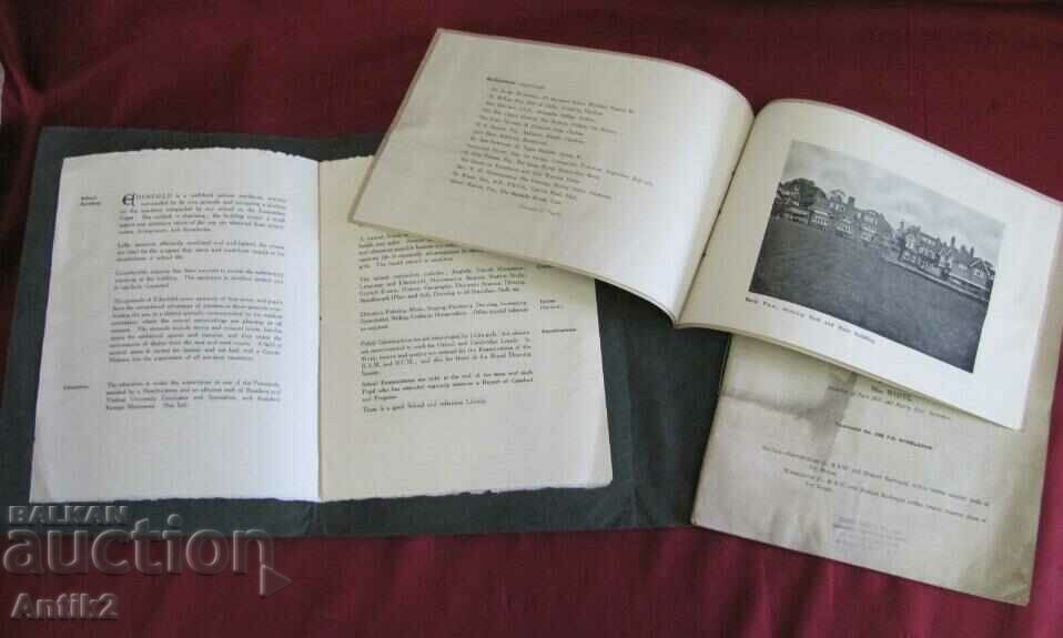 Auction  30 Advertising Prospectus for School