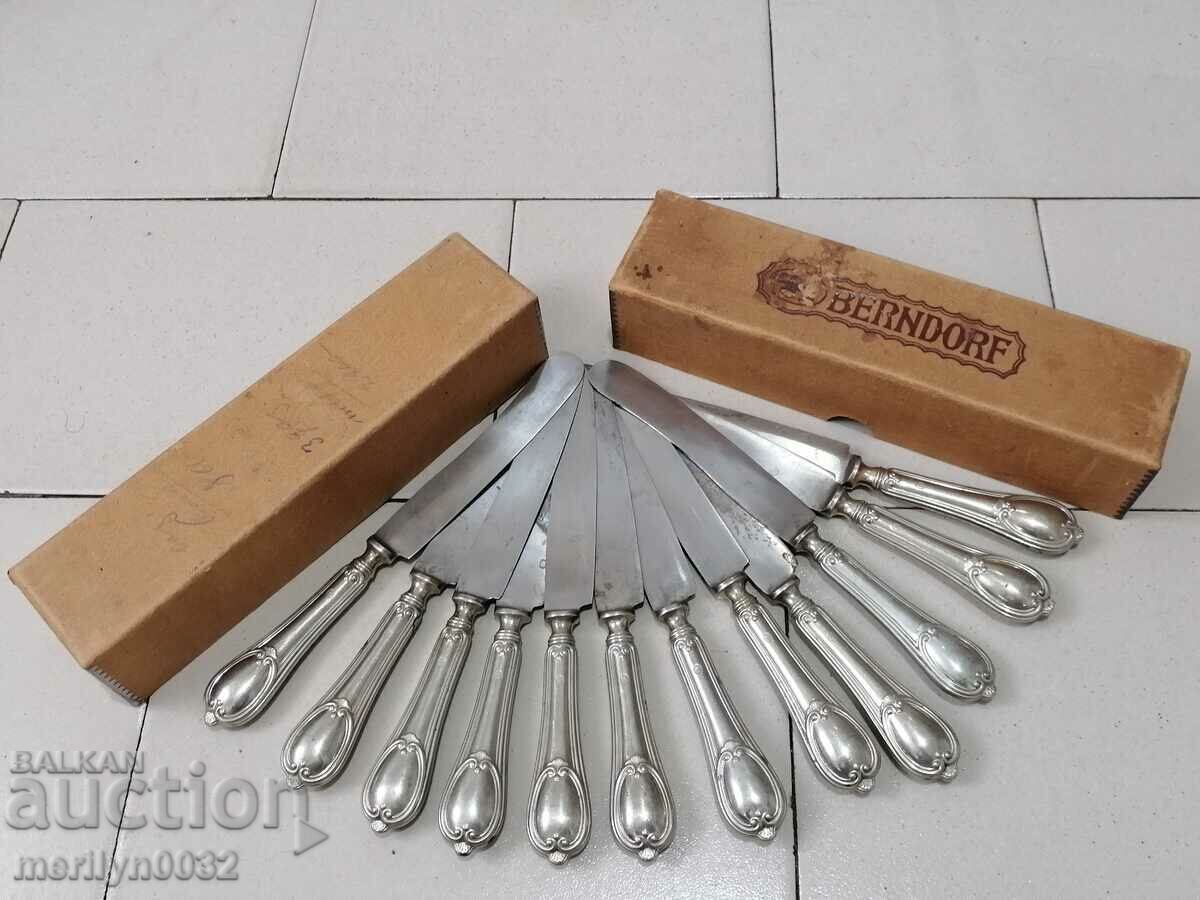 Set of 12 knives BERNDORF 1928 Alpaca unused fork - 5 Set of 12 knives BERNDORF 1928 Alpaca unused fork - 5