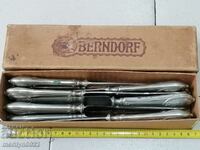 Set of 12 knives BERNDORF 1928 Alpaca unused fork