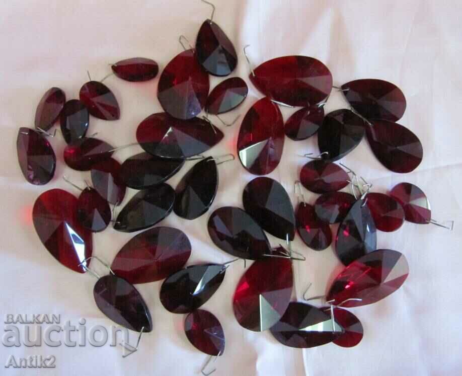 Auction 30 Ruby Crystal Chandelier Pendants Auction 30 Ruby Crystal Chandelier Pendants