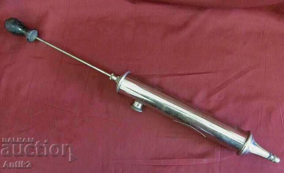 Доставка на Първа Световна Война Медицинска Помпа, Пулвелизатор-PEROLIN Доставка на Първа Световна Война Медицинска Помпа, Пулвелизатор-PEROLIN