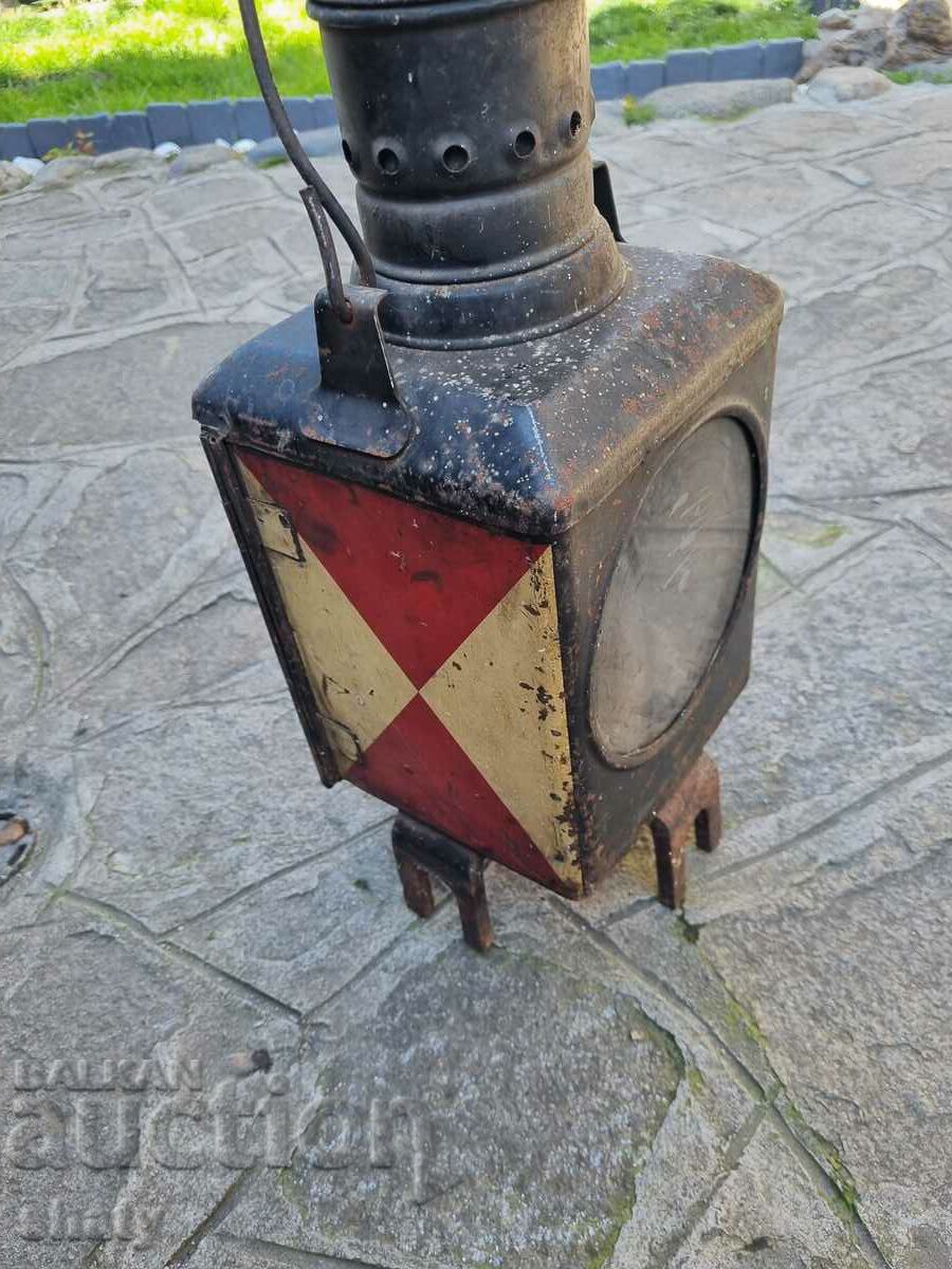 Delivery of Old railway lantern