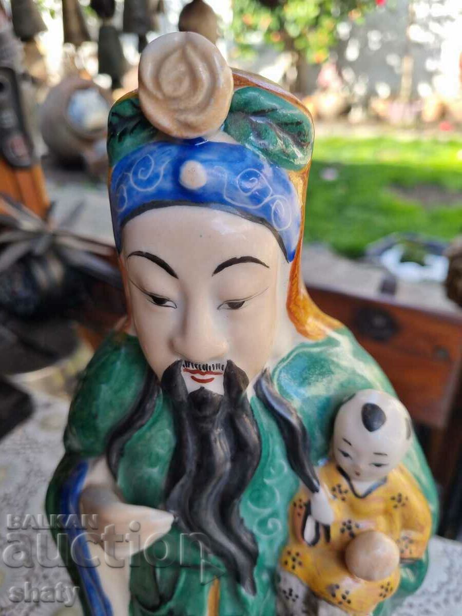 Old porcelain figure. Japanese Sculpture. with price 75.00 BGN | € 38.35 Old porcelain figure. Japanese Sculpture. with price 75.00 BGN | € 38.35