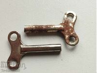 Old keys for mechanical toys - 2 pcs