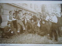 Стара картичка, снимка, печат Чомаковски,Енорейски свещеникъ