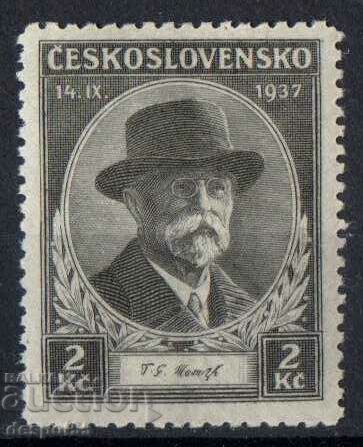 1937 Τσεχοσλοβακία. Η ταφή στη Λάνα του Thomas Garrig Masaryk.