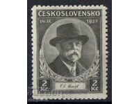 1937 Τσεχοσλοβακία. Η ταφή στη Λάνα του Thomas Garrig Masaryk.