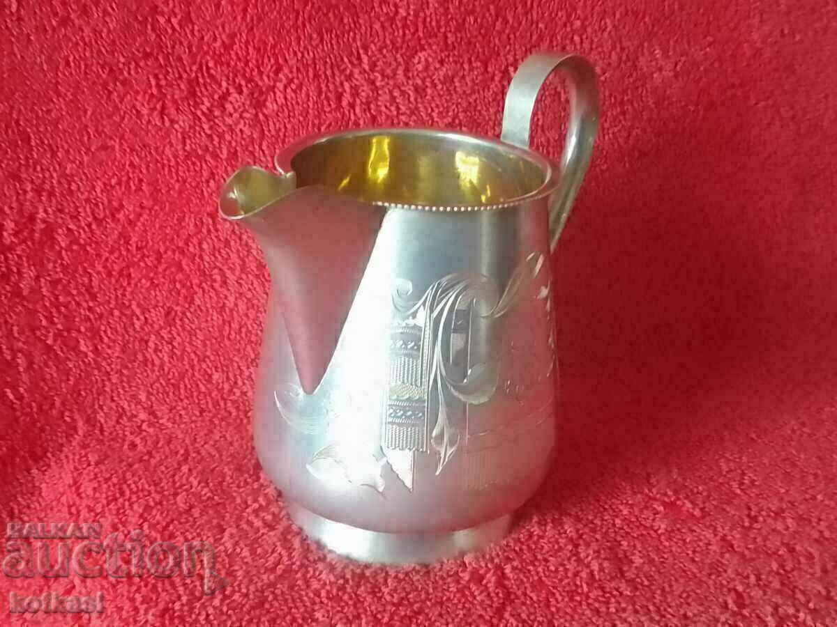 Probă de ceașcă de ulcior de argint vechi 84 Rusia țaristă 1908-1917. cu preț € 657.27 | 1285.51 BGN Probă de ceașcă de ulcior de argint vechi 84 Rusia țaristă 1908-1917. cu preț € 657.27 | 1285.51 BGN