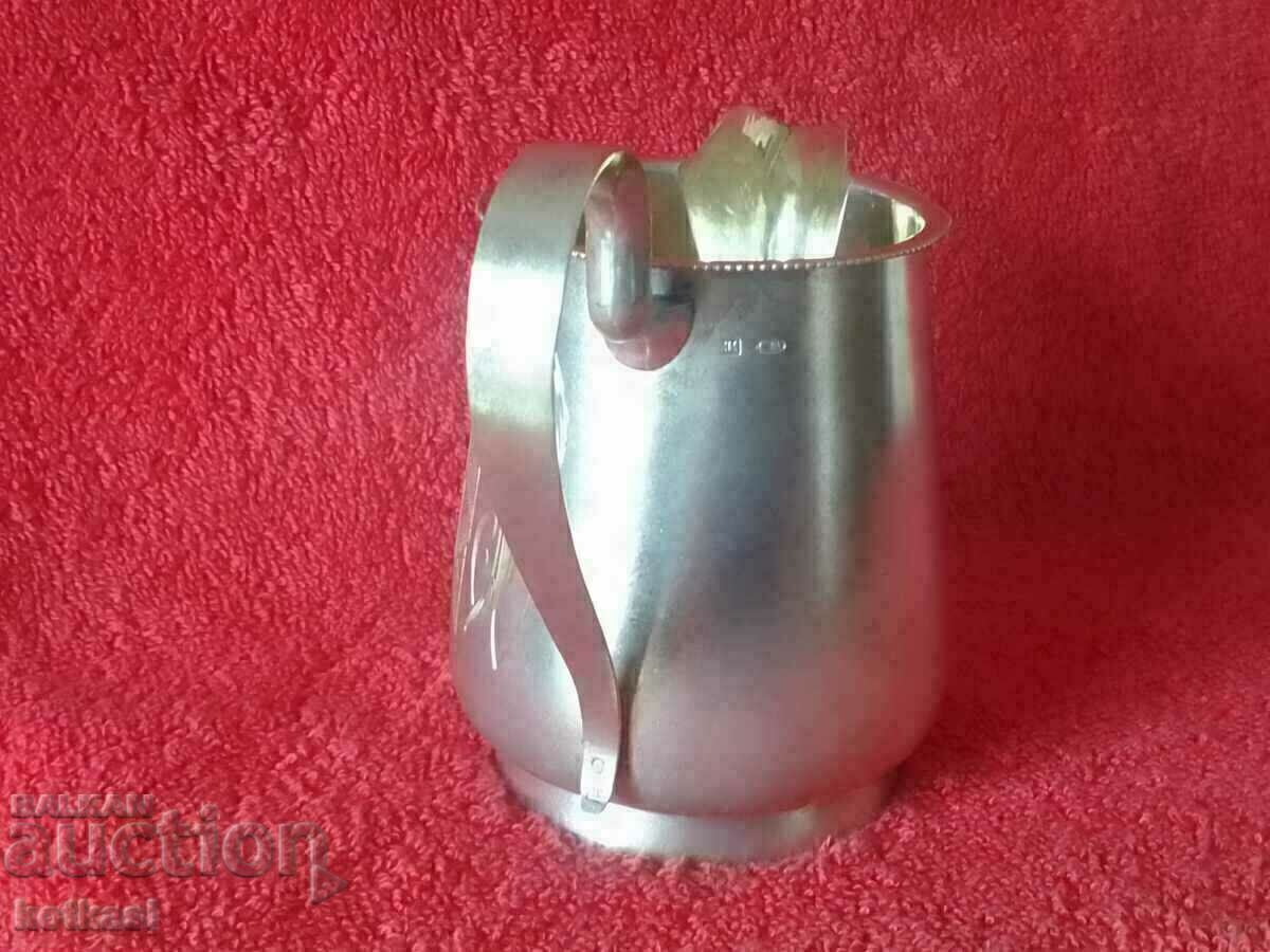 Παράδοση Παλιό δείγμα κούπας από ασημένια κανάτα 84 Τσαρική Ρωσία 1908-1917. Παράδοση Παλιό δείγμα κούπας από ασημένια κανάτα 84 Τσαρική Ρωσία 1908-1917.